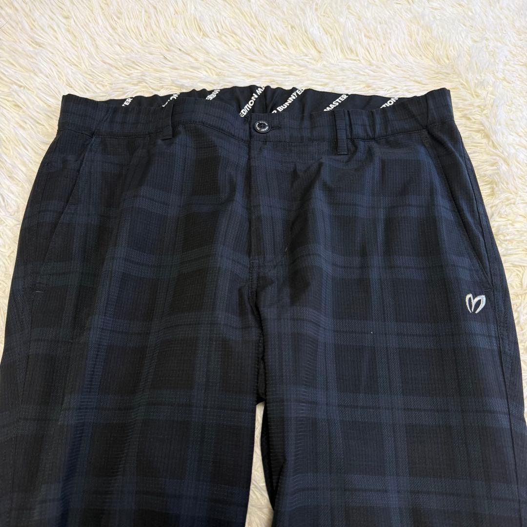【マスターバニー】美品 ストレッチパンツ チェック 6サイズ メンズ