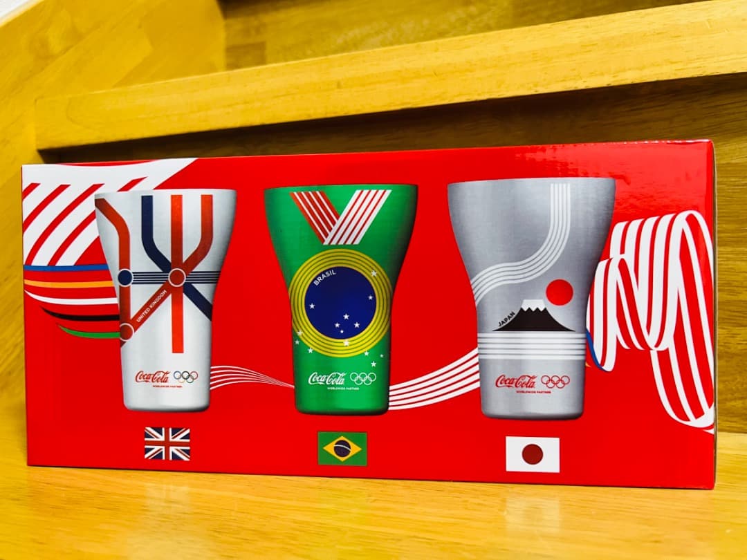 【新品・未使用】10箱　コカコーラオリジナル　オリンピック記念タンブラー非売品