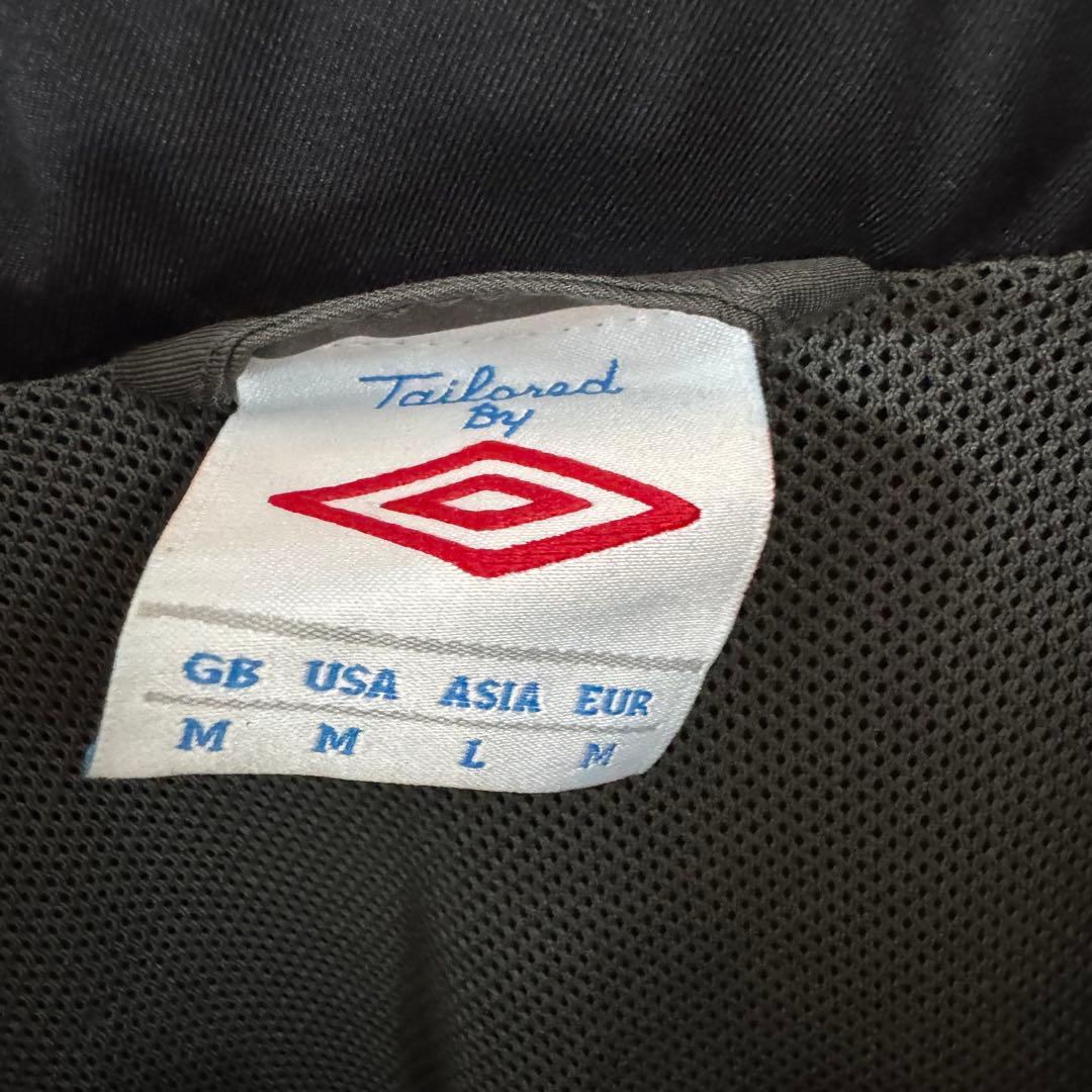 アンブロ製 マンチェスターシティ トラックジャケット Lサイズ/グレー×ブラック