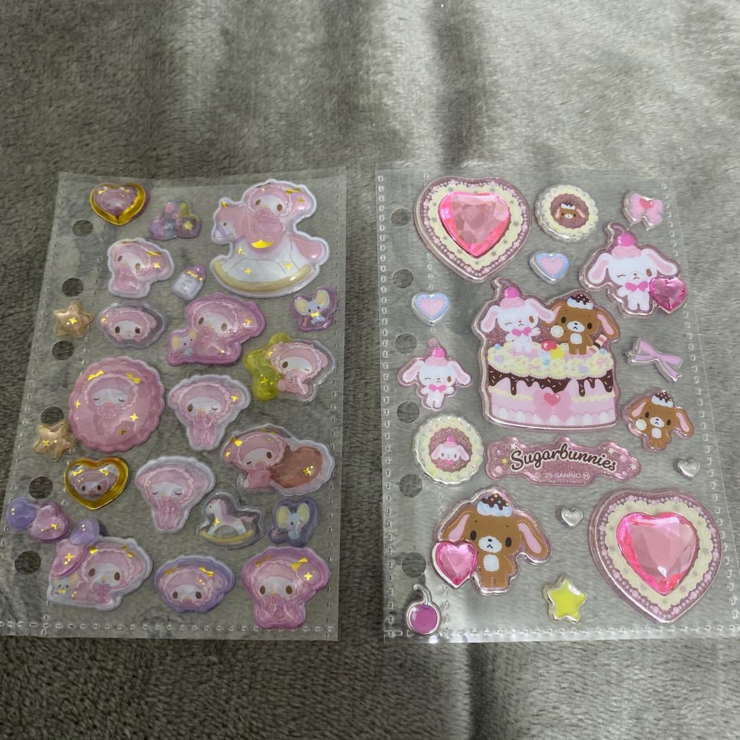 シール帳　完成品　ボンボンドロップシール 正規品 バインダー3個付き