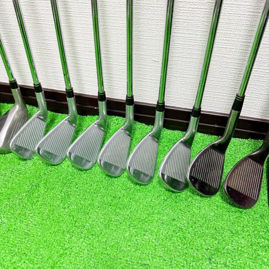 TaylorMade フルセット 14本 rac アイアン 純正キャディバッグ付