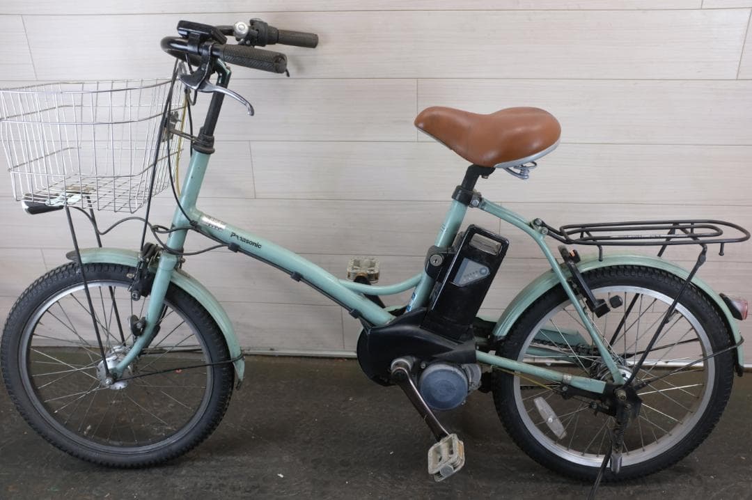 電動自転車 パナソニック　20インチ　3段　6.6Ah充電器あり