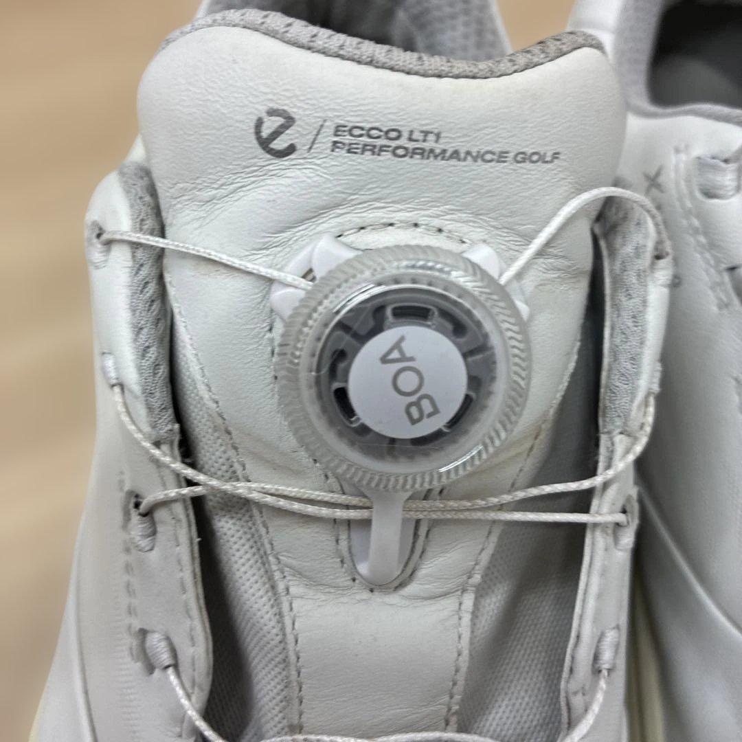 ecco Golf　LT1 BOA　ゴルフシューズ　ホワイトライム　42