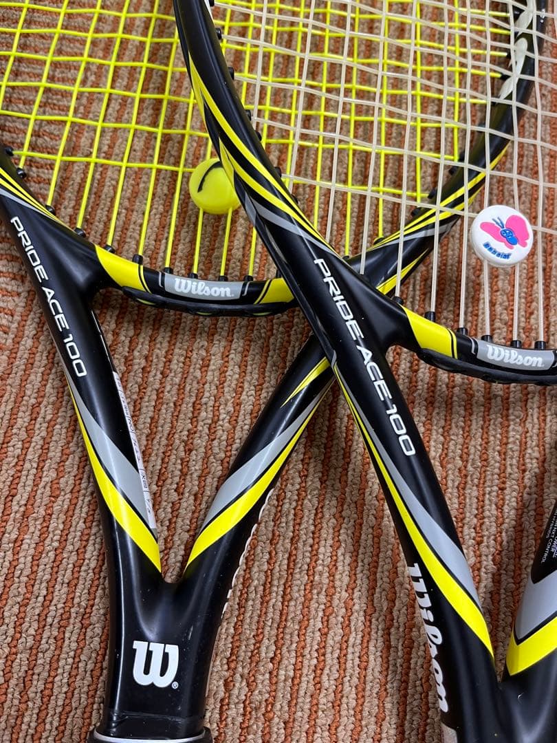 Wilson Pride Ace 100 ラケット2本セット