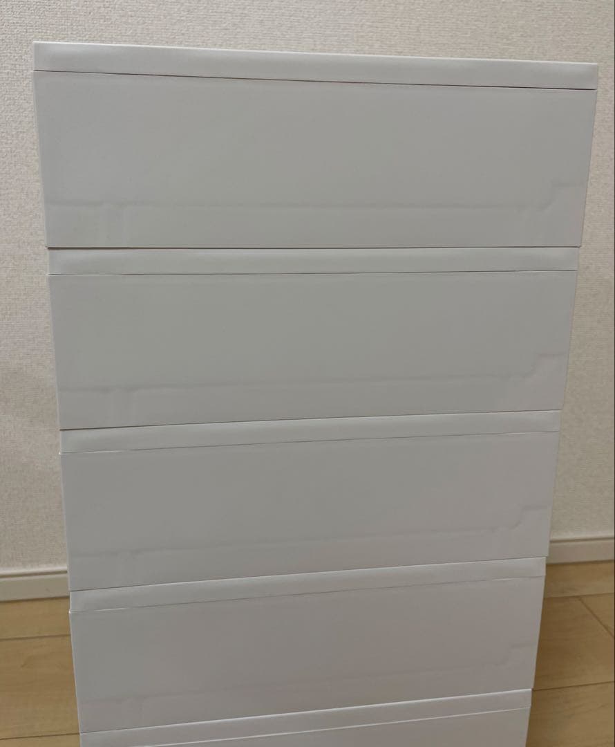 無印良品　ポリプロピレンケース引出式・横ワイド　ポリプロピレンデスク内整理トレー