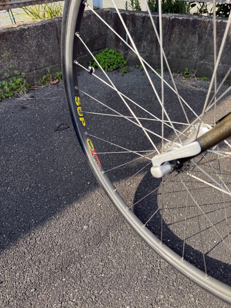 オーダークロモリロードバイク全てメンテナンス済み引き取り限定