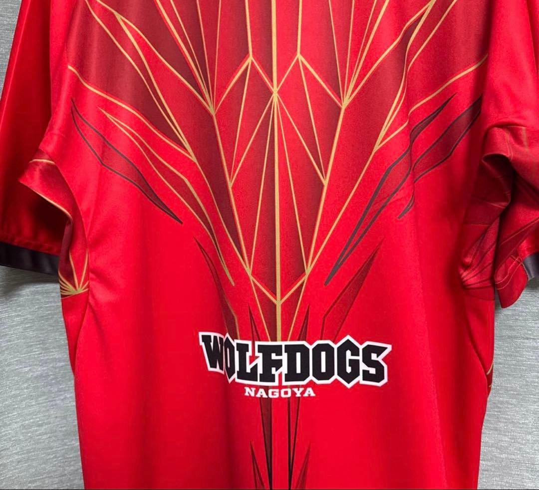 WOLFDOGS名古屋 日本代表 ユニフォーム赤 サイン入り 高梨健太