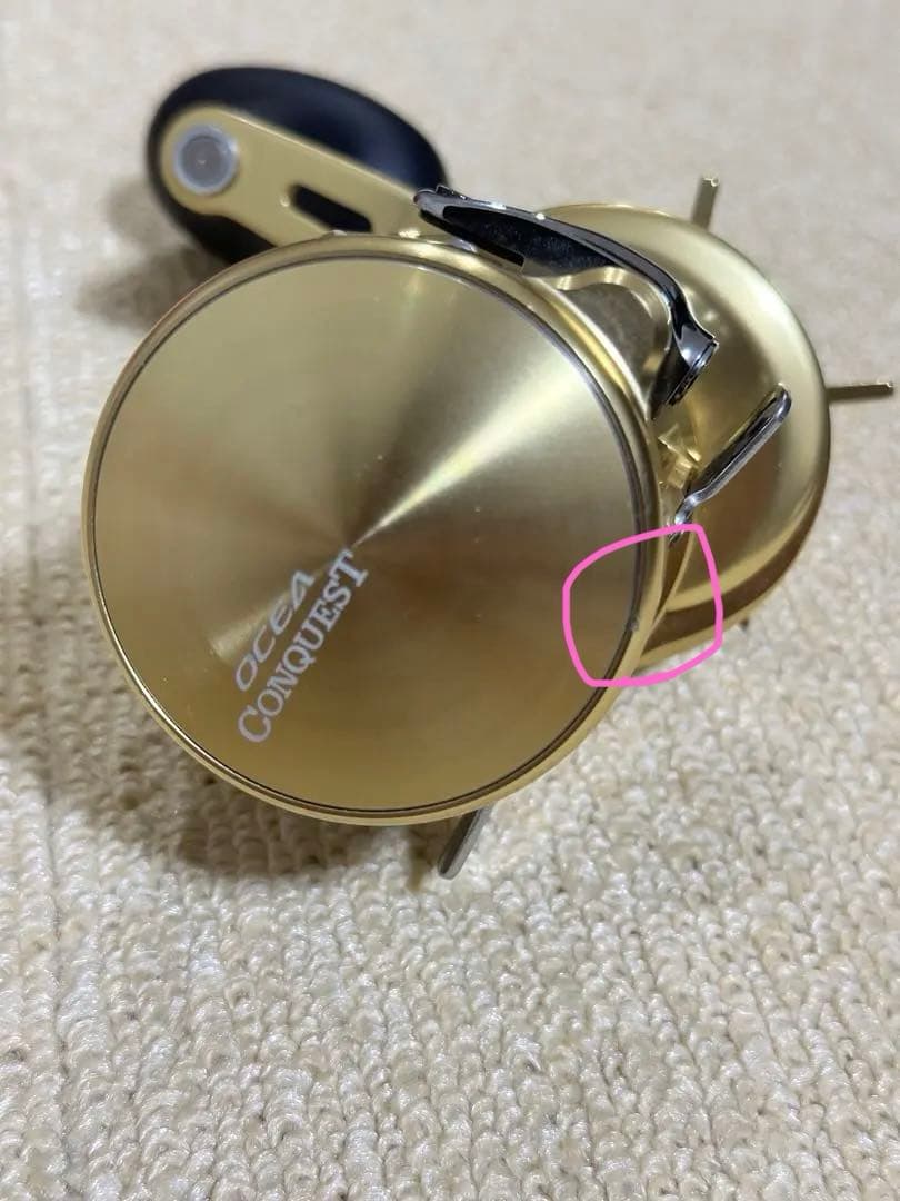（美品）SHIMANO 15OCEA CONQUEST 301HG 左