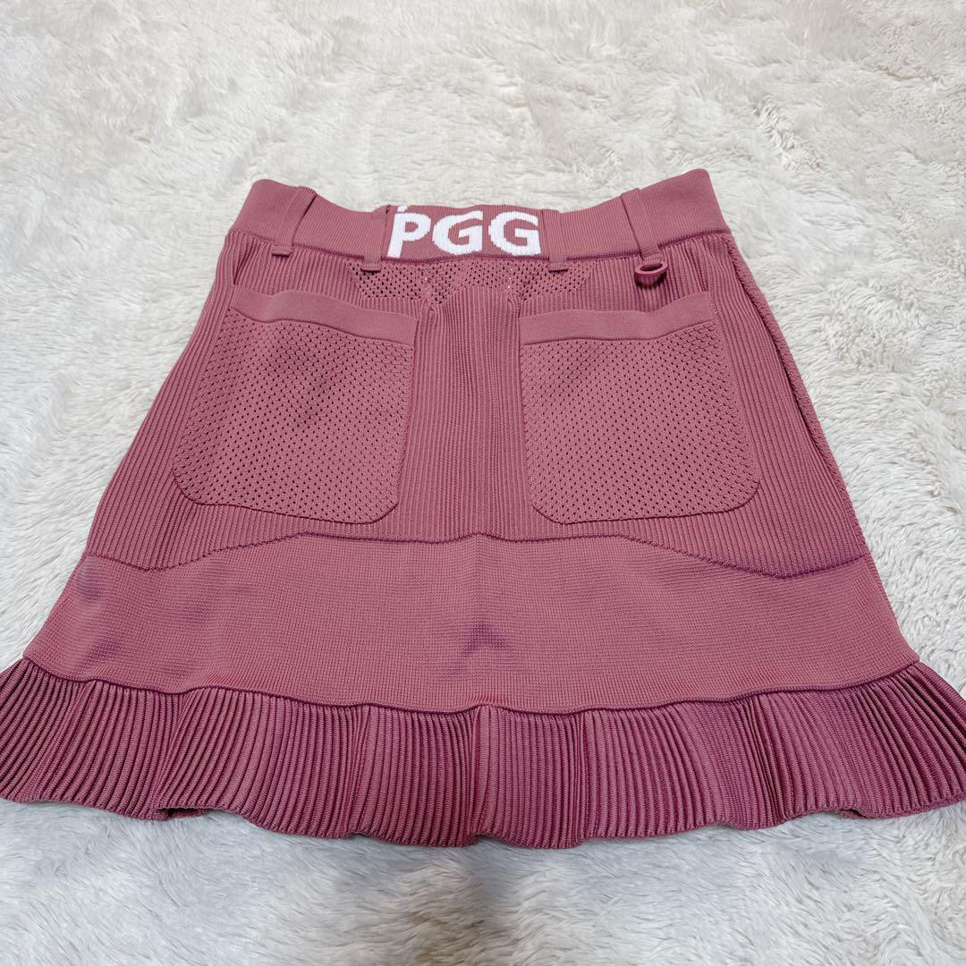 【美品】PGG フリル付きフードパーカー ピンク 可愛い！セットアップ　サイズ0