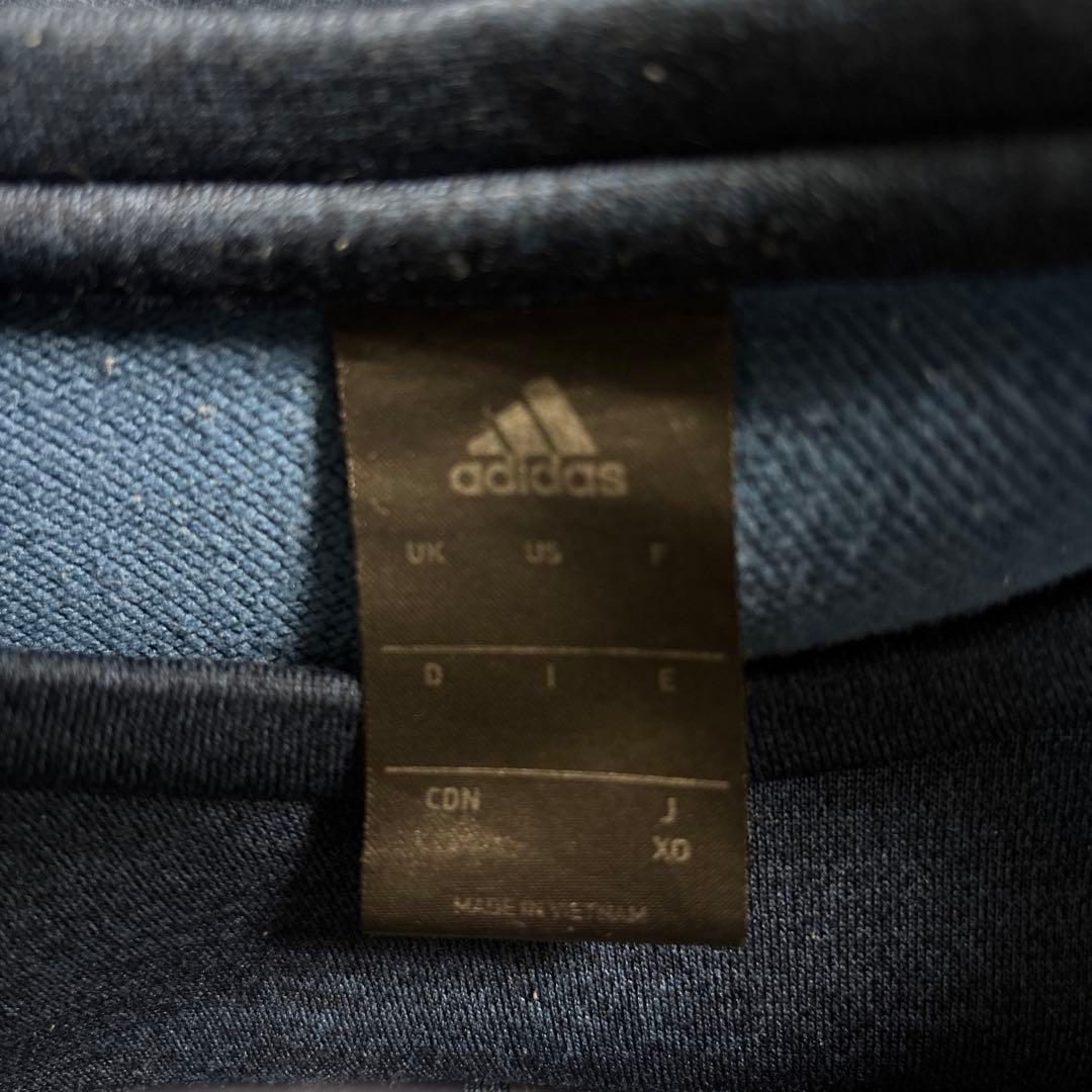 adidasトレーニングウェア3点セットXO(2XL)メンズ ネイビー