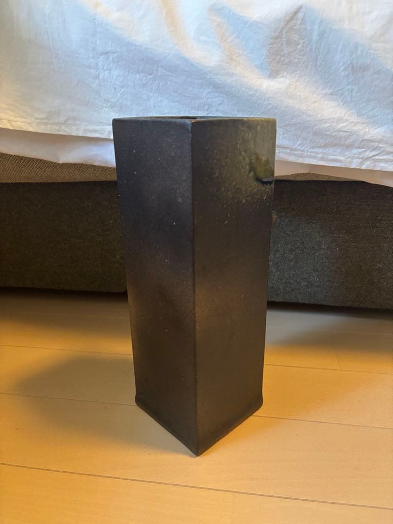 陶芸作品　長方形花瓶