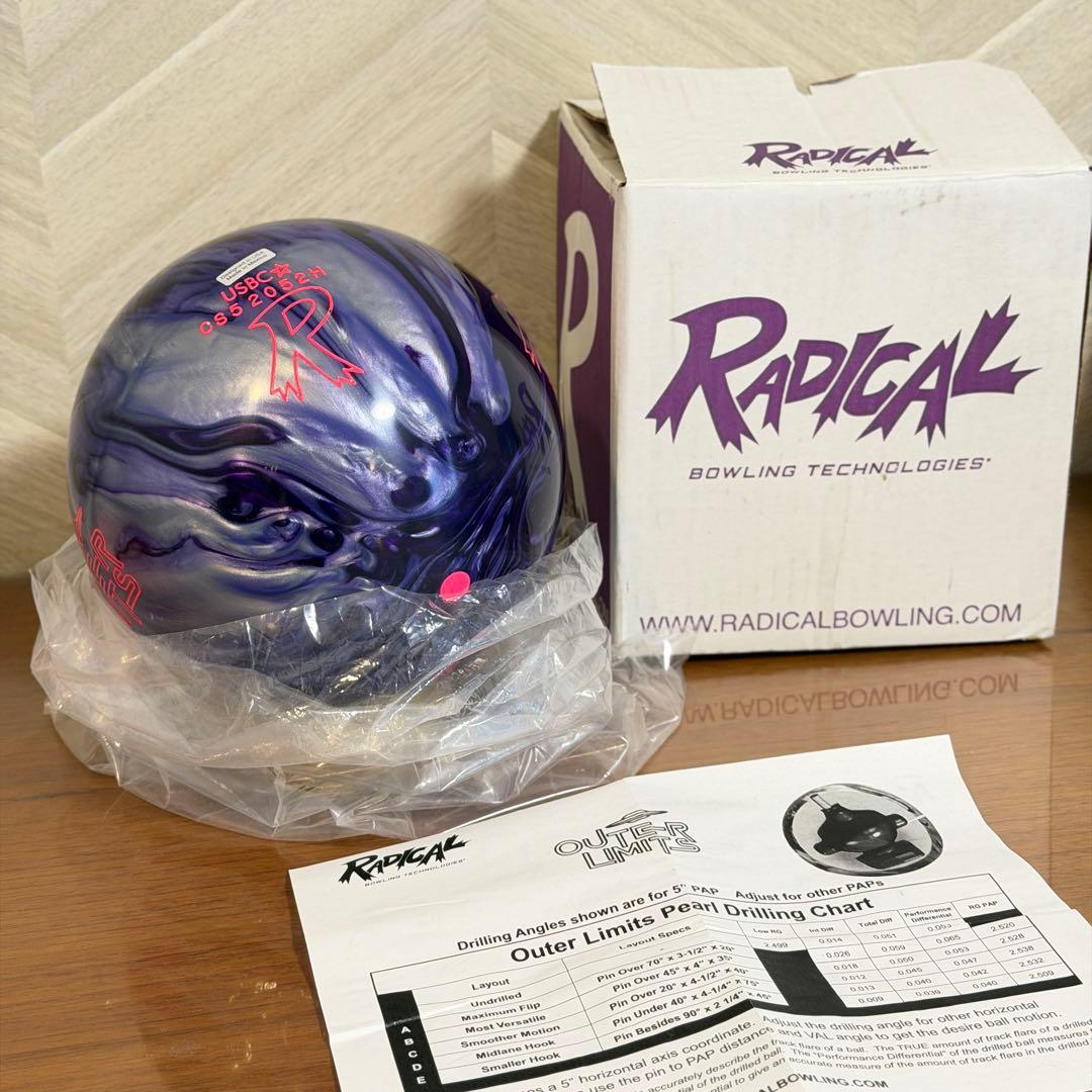 【 新品 未使用品 】 RADICAL アウターリミッツ ・ パール 15ポンド