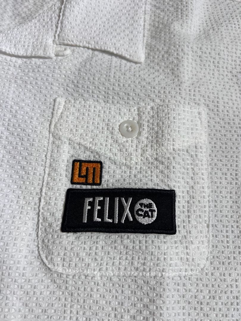 ラウドマウスゴルフ、FELIXメンズシャツ、Mサイズ