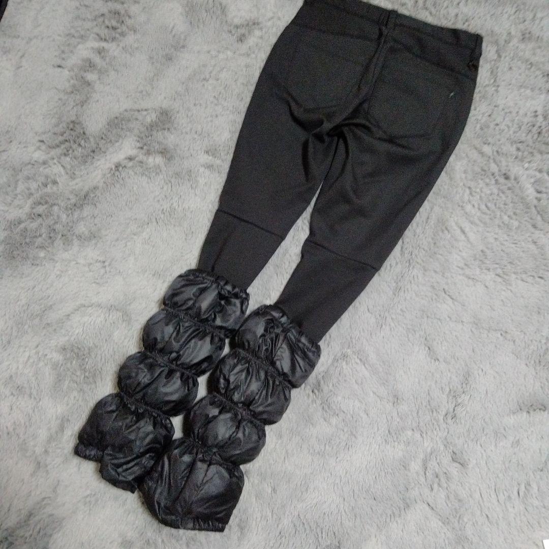 マンシングウェア♡裏起毛*ダウンレッグウォーマー付*ロングパンツ　M ゴルフ