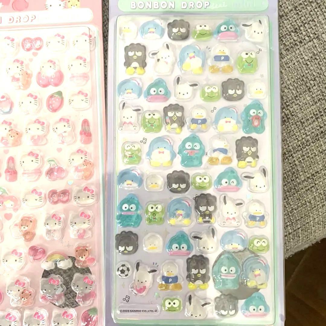 正規品　サンリオミニ ボンボンドロップ シール8枚セット