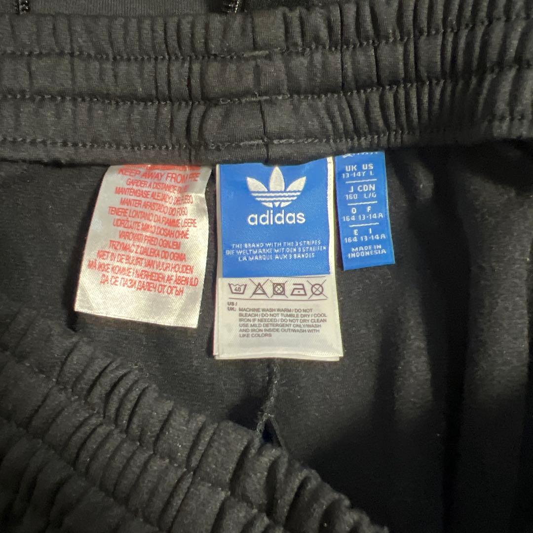 adidas ブラック ジャージ上下