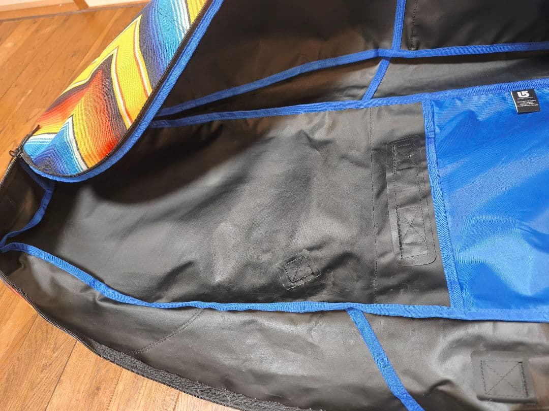 【美品】166cm Burton リュックにも スノーボードバッグ メキシカン柄