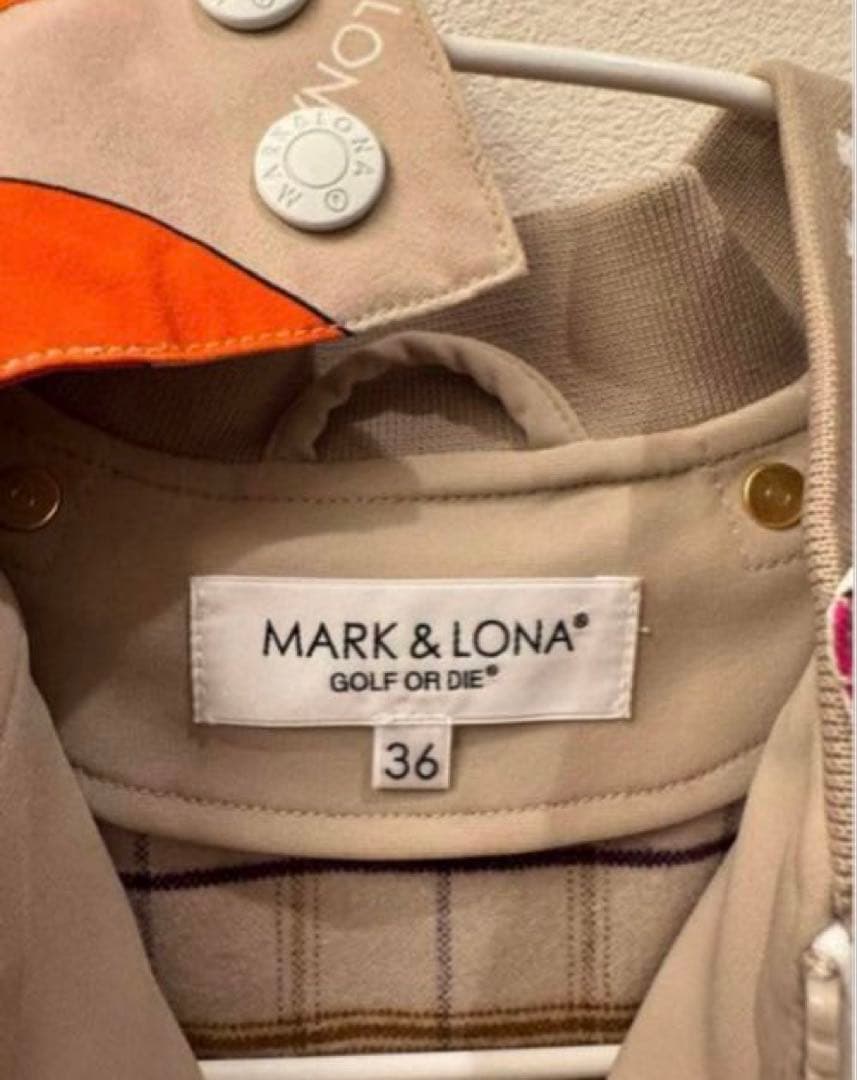 MARK&LONA ジャケット ナイロンジャケット 2way ゴルフ　新品同様