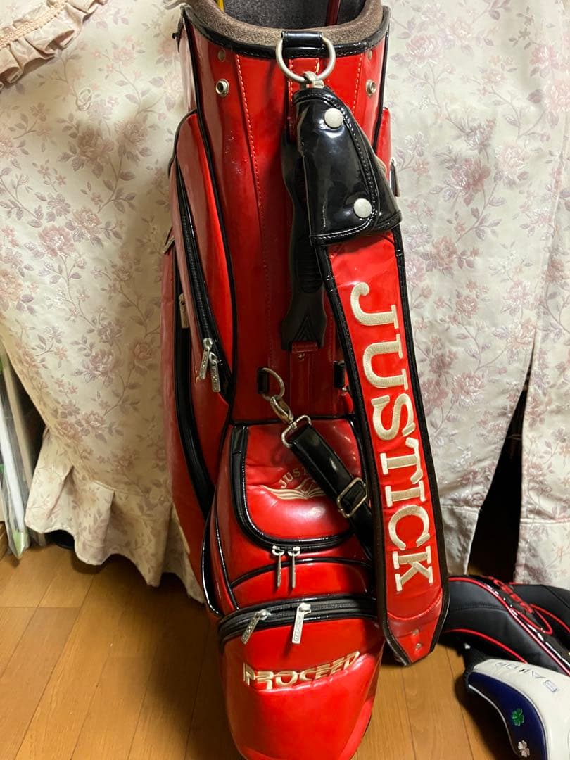 ジャスティック　プロシード　ゴルフ クラブ セット　スタンド キャディ バッグ