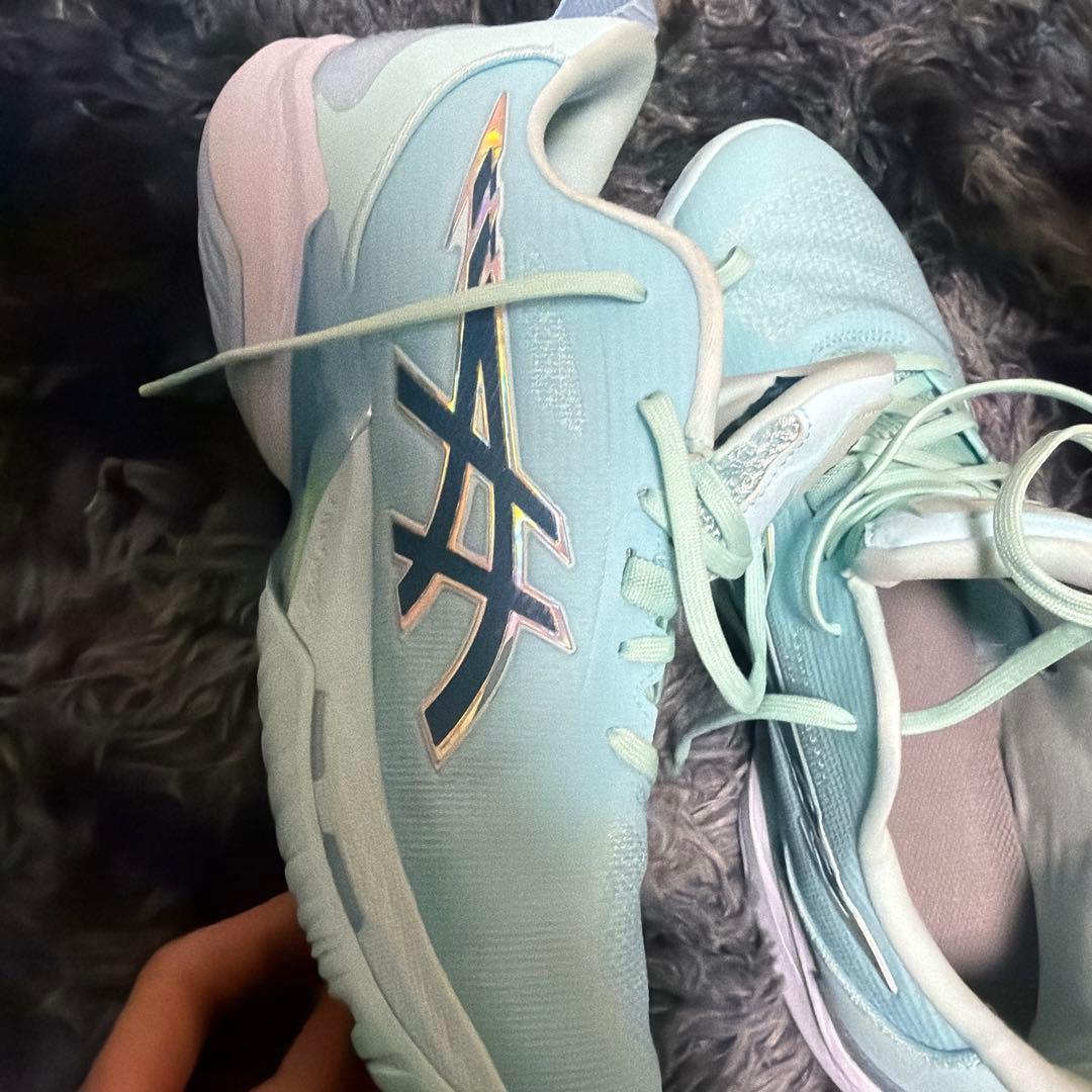 ASICS Yuki Kawamura バスケットシューズライトブルー