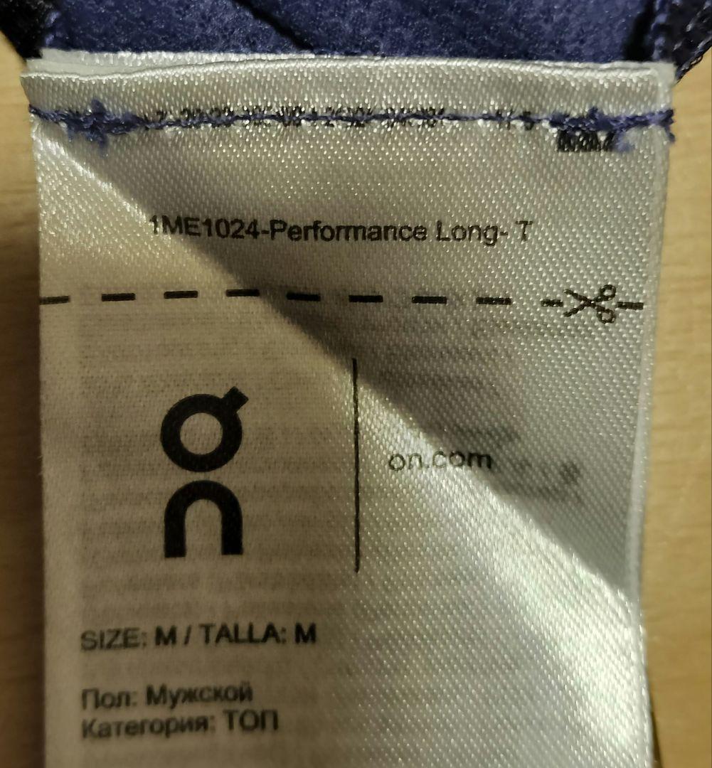 On オン　パフォーマンス ロンT　M