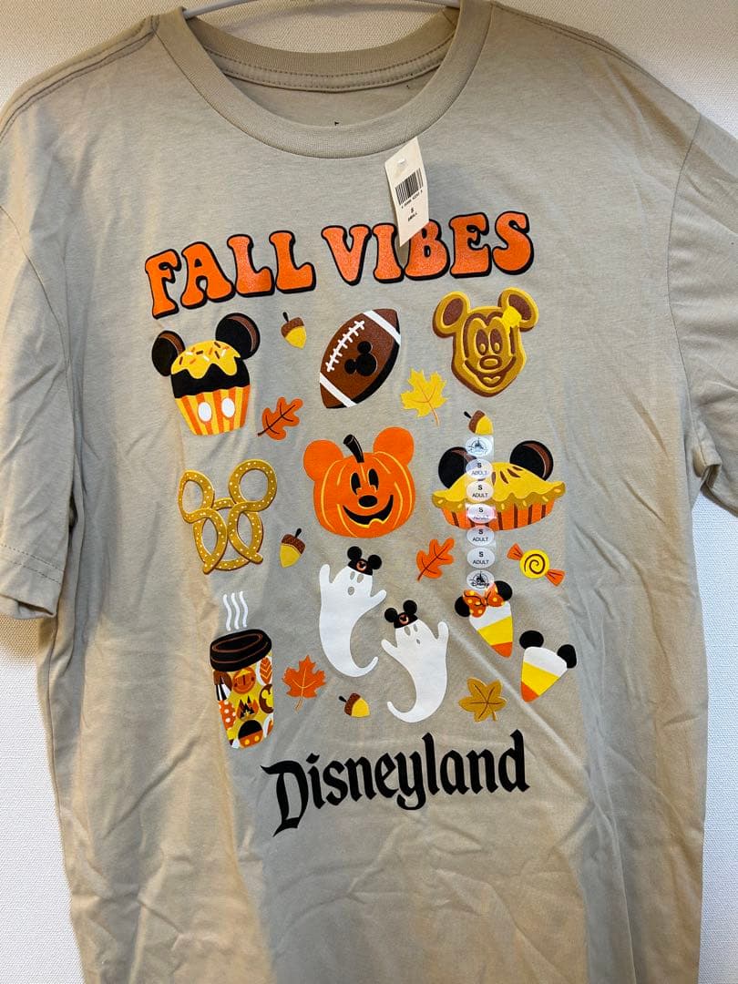 新品2025年　カリフォルニアディズニー　ハロウィンTシャツ