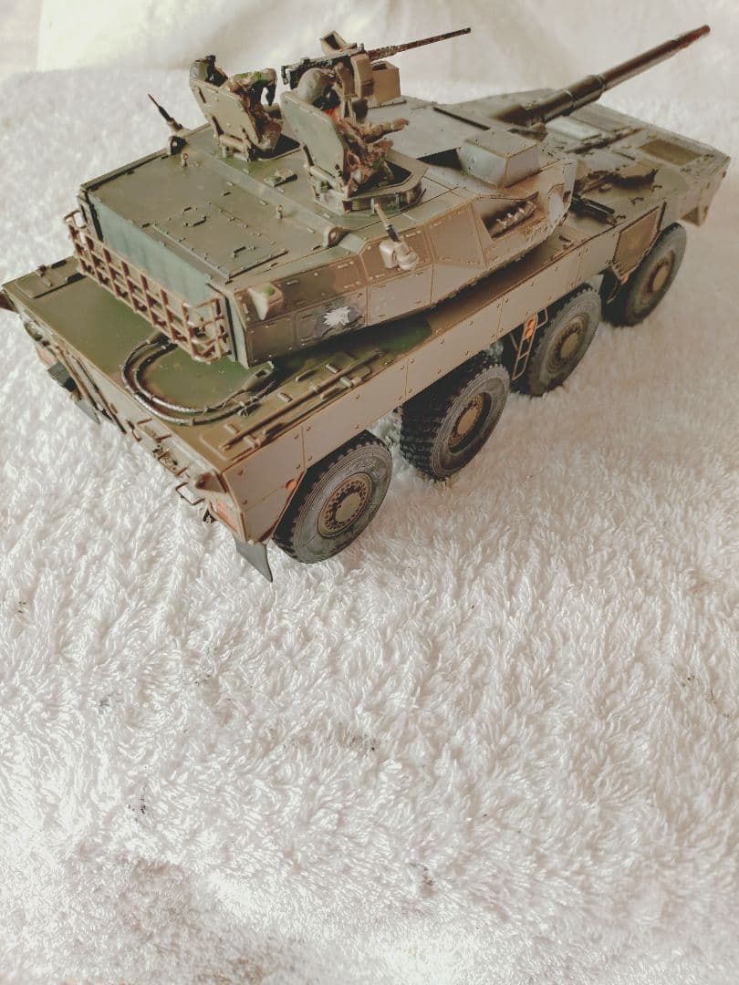新春セール台湾海峡危機美品完成品1/35陸自16式機動戦闘車 迷彩色 フィギュア