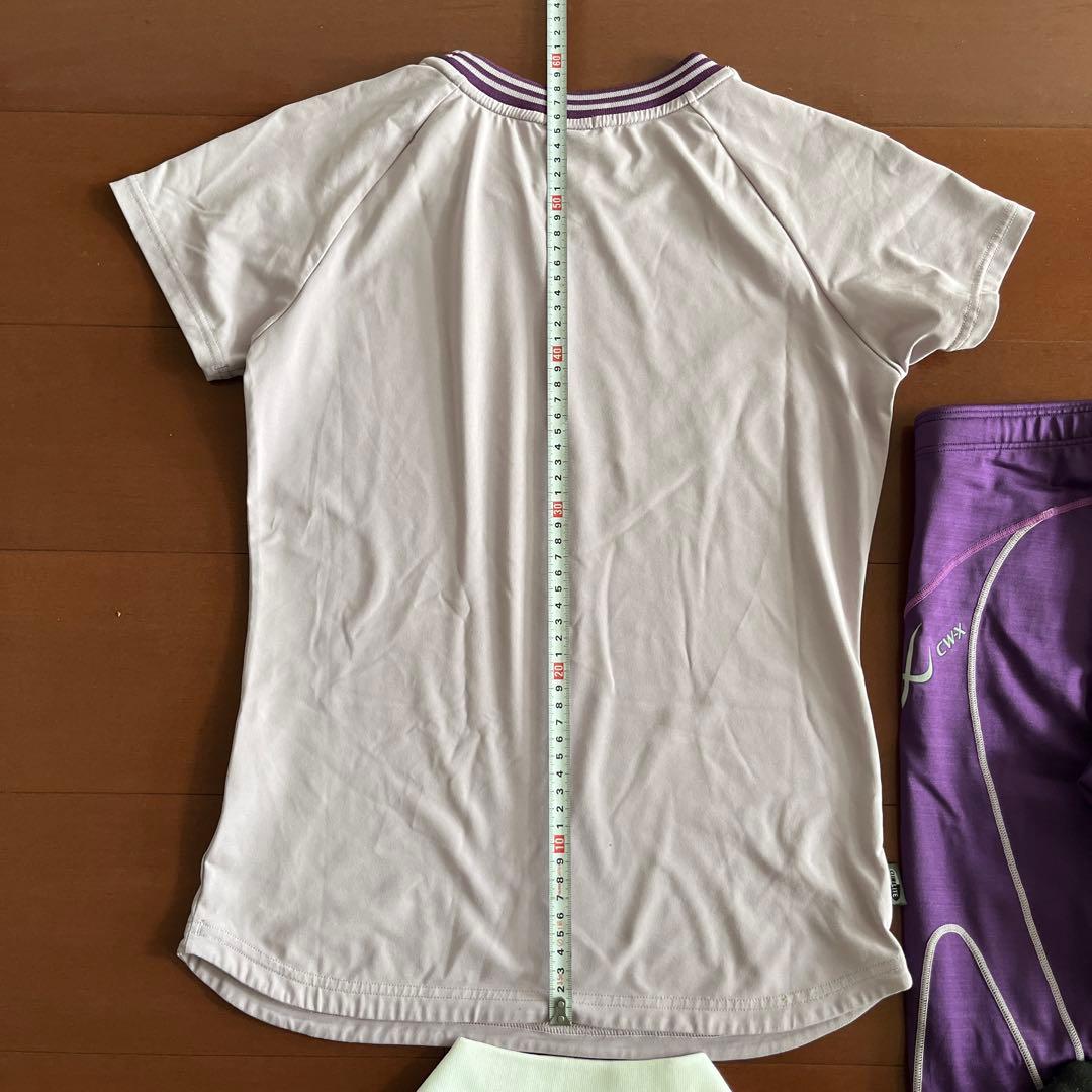 adidas など　フィットネスウェア 上下セット