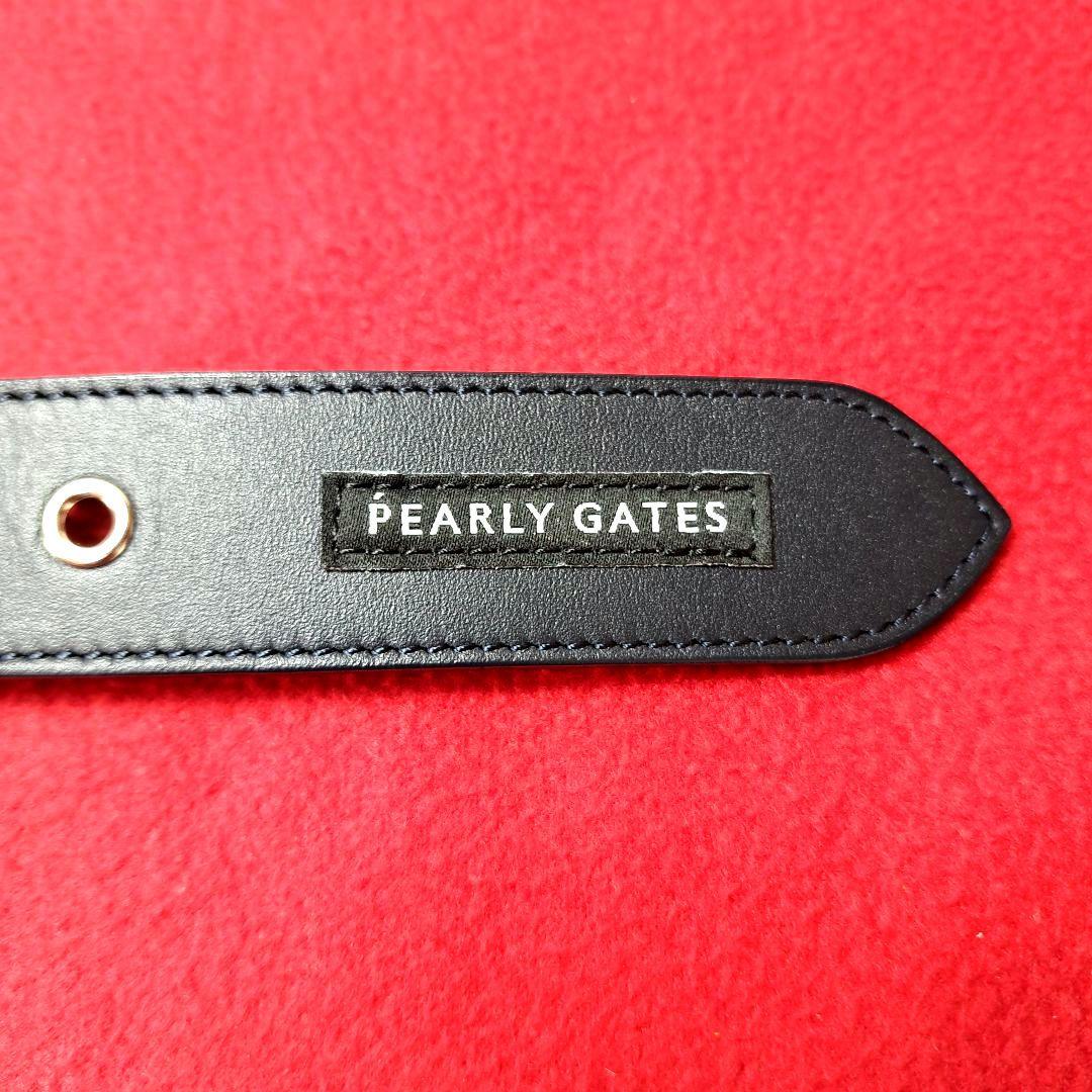 PEARLY GATES GOLF ユニセックス ベルト 連続文字柄デザイン