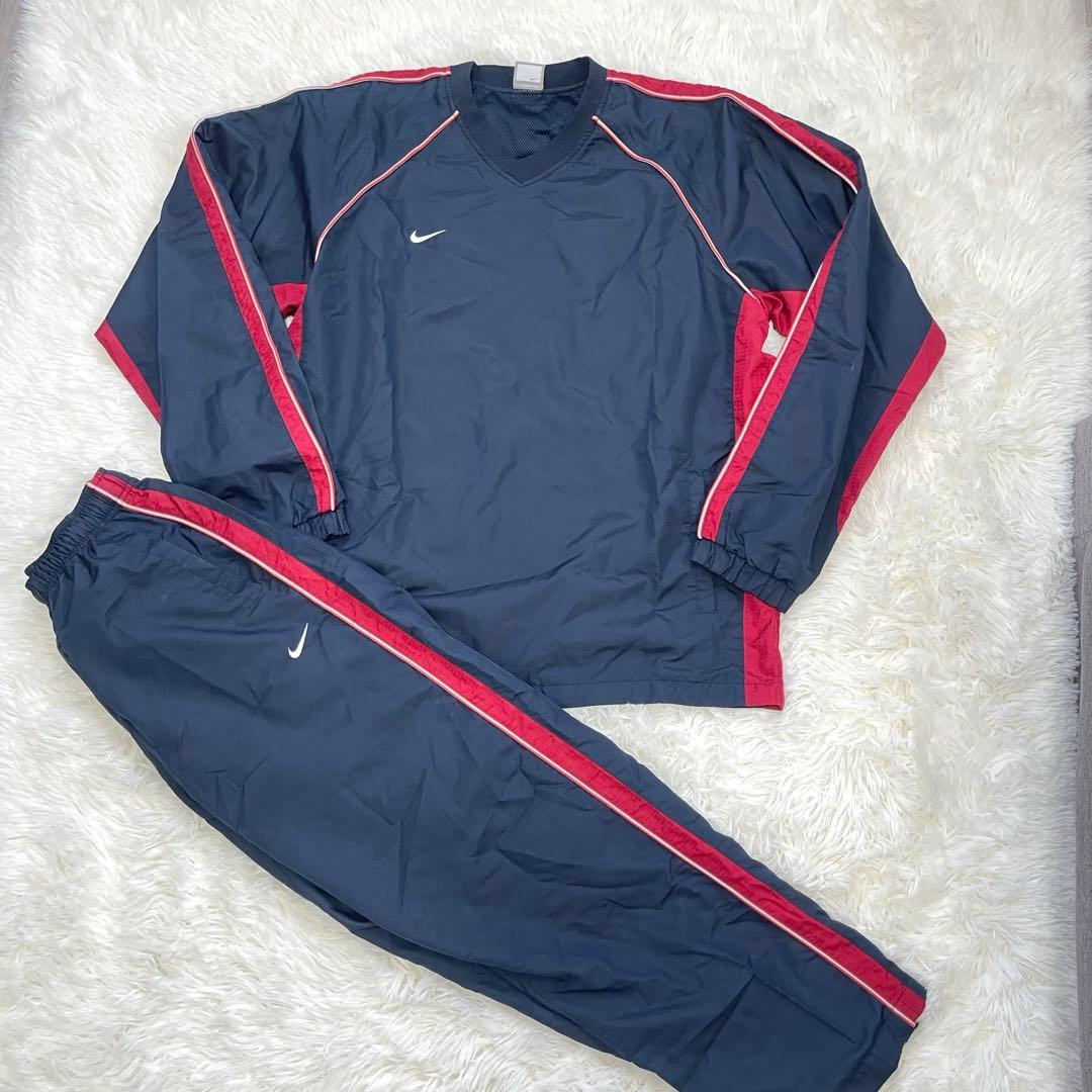 00s NIKE ナイキ セットアップ 上下 銀タグ Y2K ジャージ
