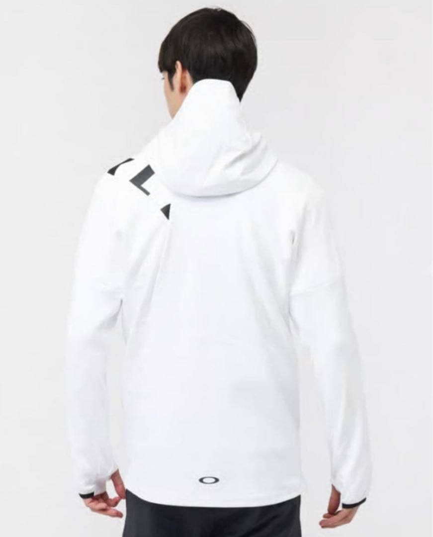 新品　オークリー　メンズ　トレーニングジャケット　ストレッチ　フード　XL