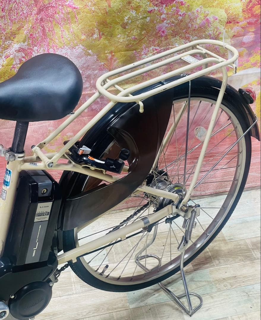 ZK3495 電動自転車 ヤマハ ママチャリタイプ 26インチ 送料無料