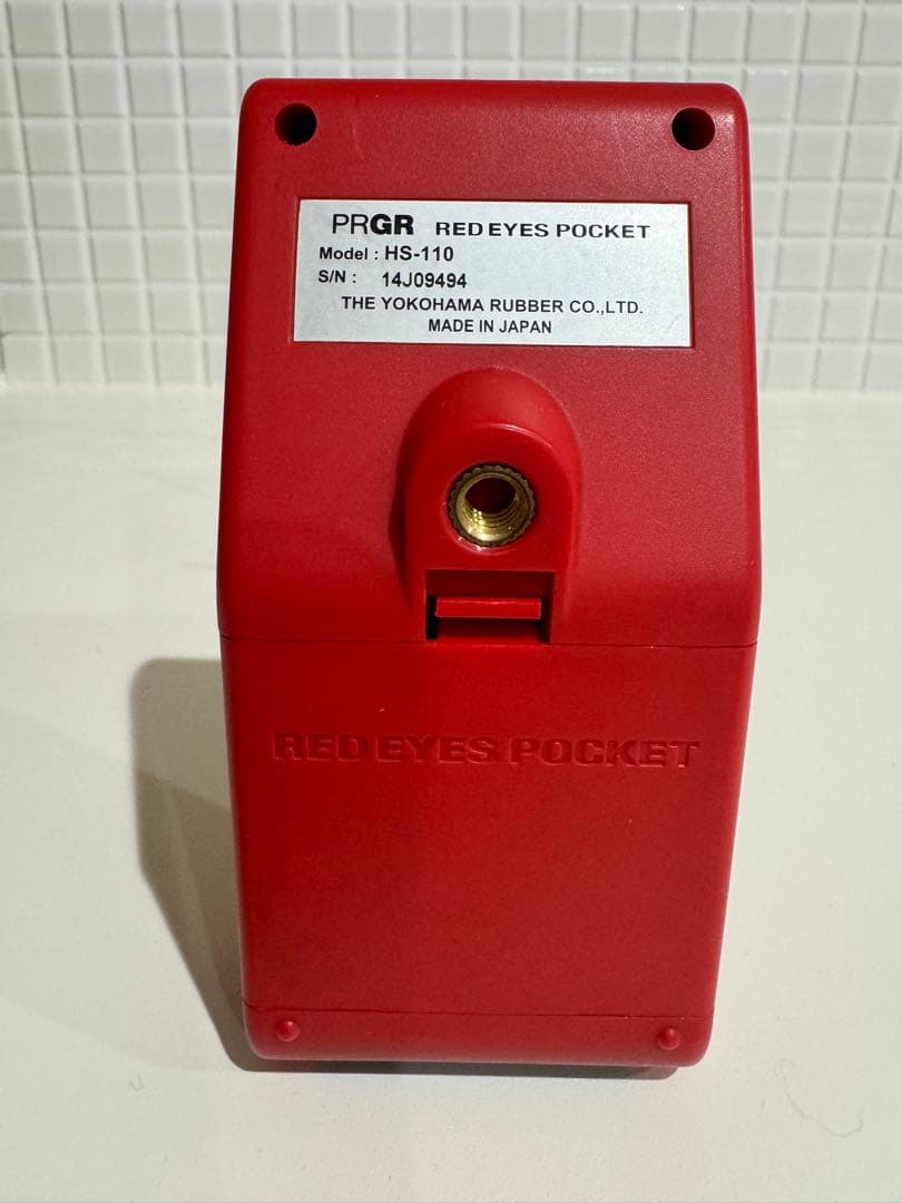 【美品】PRGR RED EYES POCKET HS-110 スピードテスター