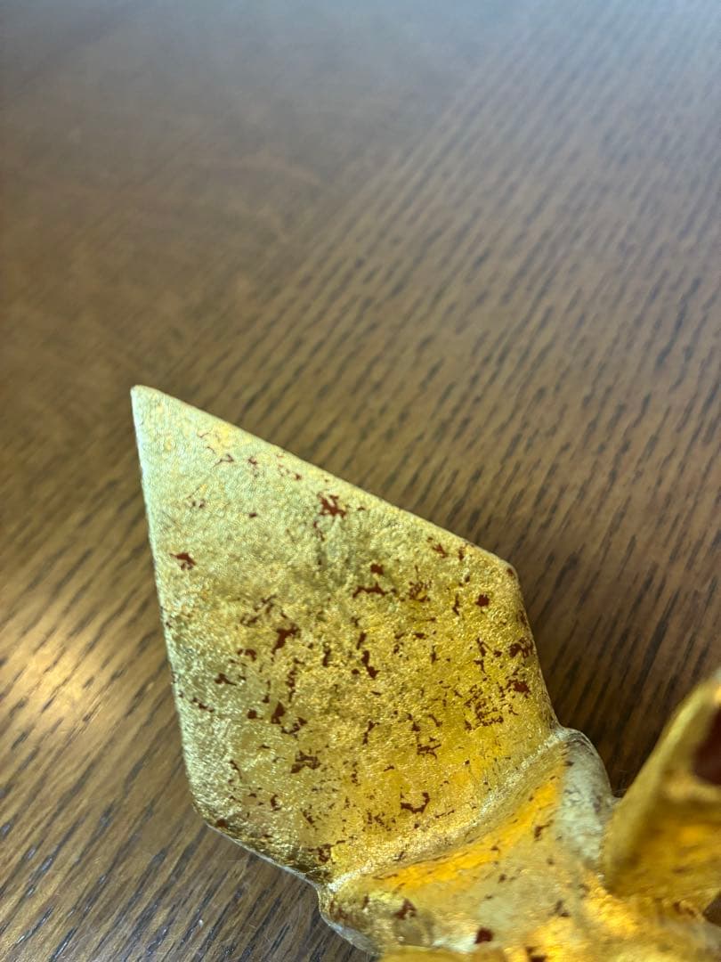 澤村陶哉造　金砂子　折鶴　紅白