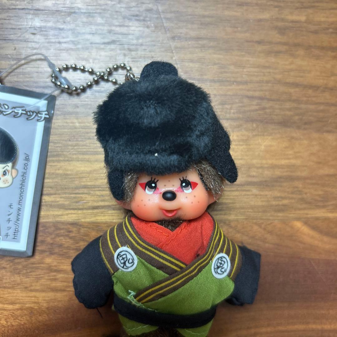 世界の名画モンチッチ　浮世絵モンチッチ　ぬいぐるみキーホルダー