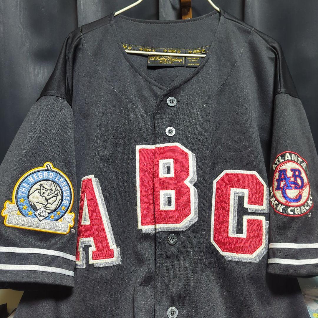 ATLANTA BLACK CRACKERS ベースボールシャツ ABC