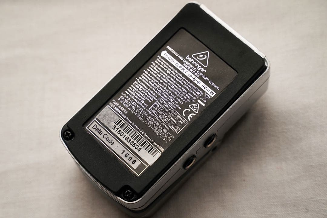 BEHRINGER DR400 ベリンガー デジタルステレオリバーブ/ディレイ