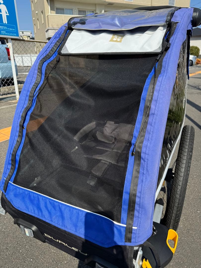 Burley D’lite Single バーレー自転車用トレーラー　ストローラ