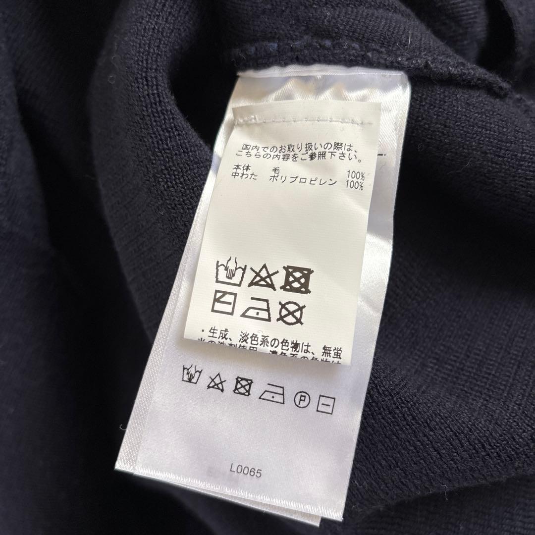 シェルボchervoフロントジップ ニットジャケットM