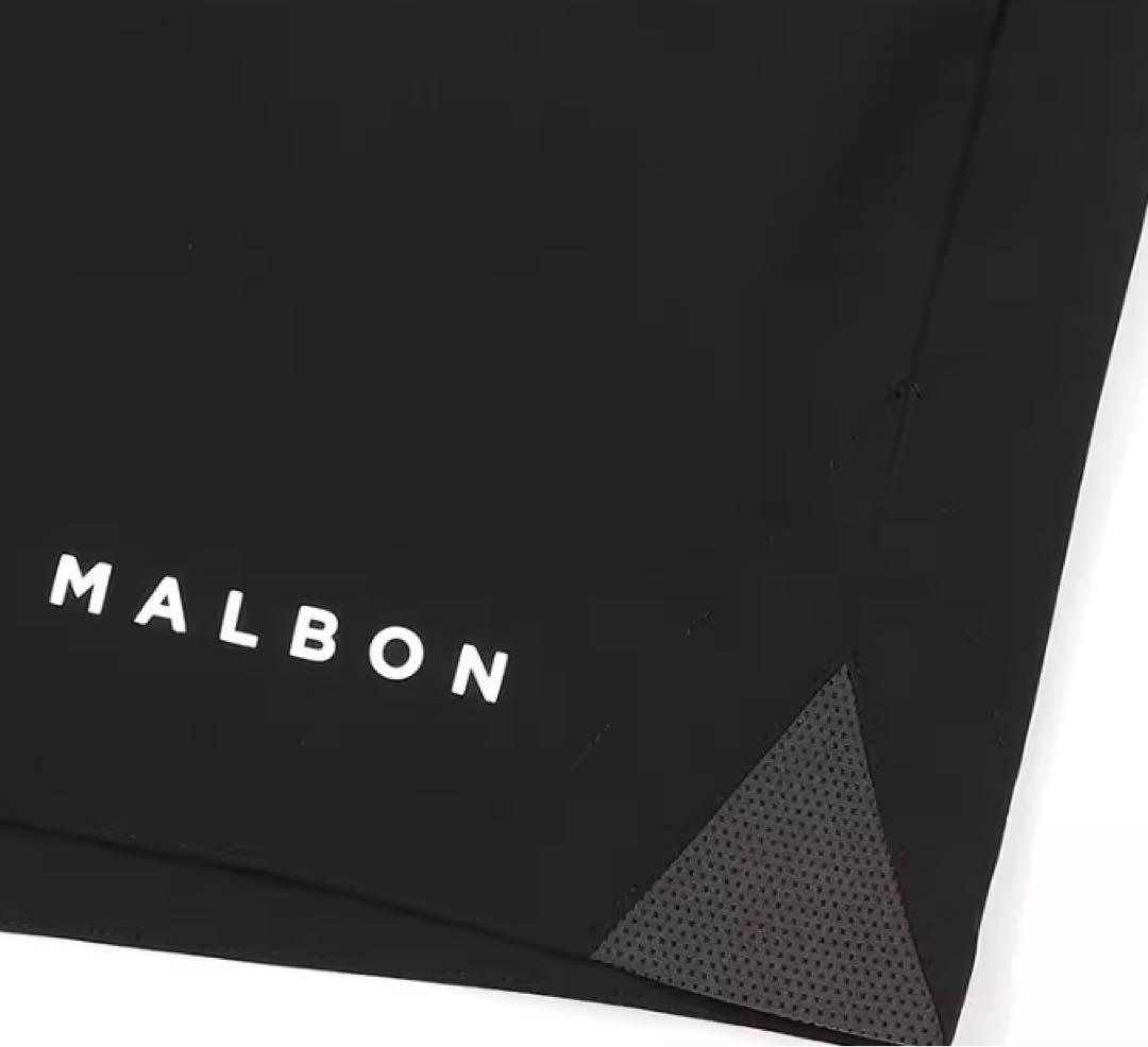 Malbon ゴルフ セットアップ 半袖ハーフジップ＋ショートパンツ