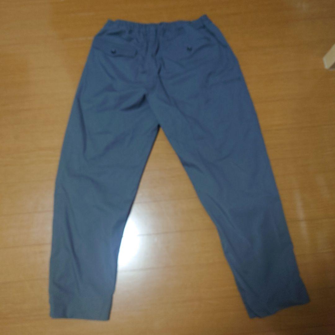 メンズウェア ONE TUCK STRETCH PANTS -CHARCOAL8G SHOOT