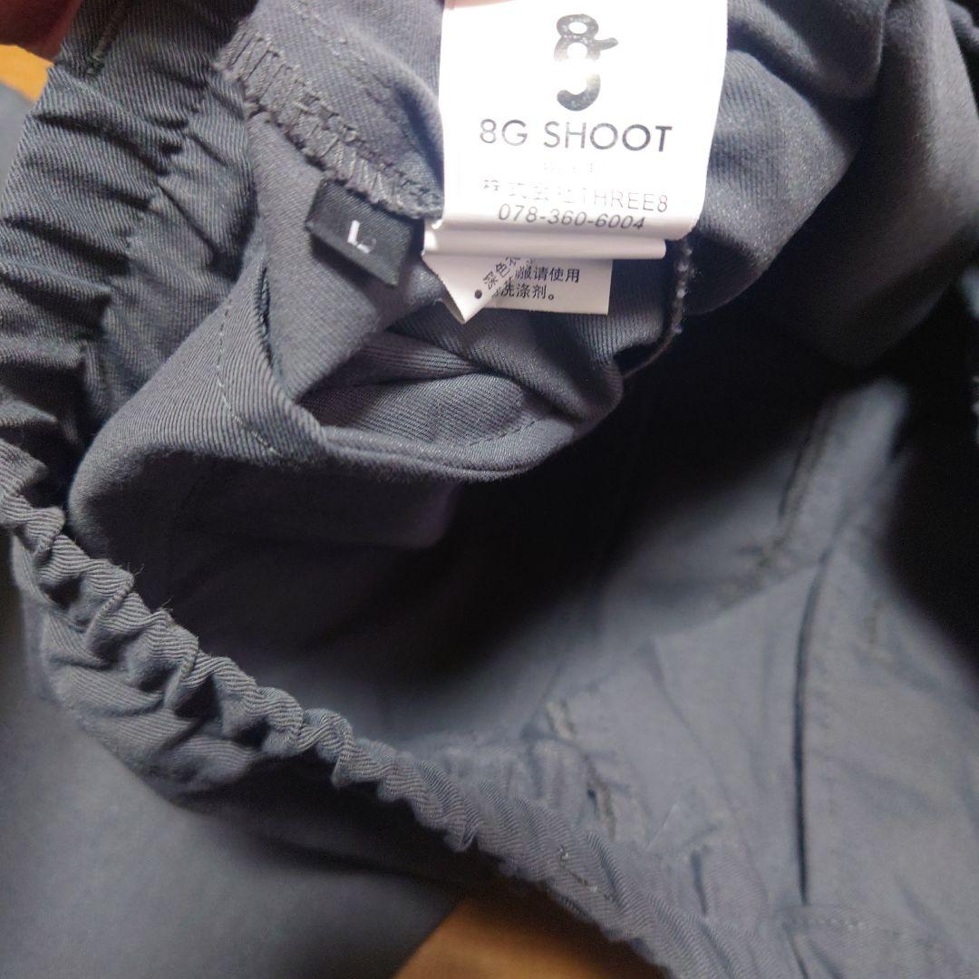 メンズウェア ONE TUCK STRETCH PANTS -CHARCOAL8G SHOOT