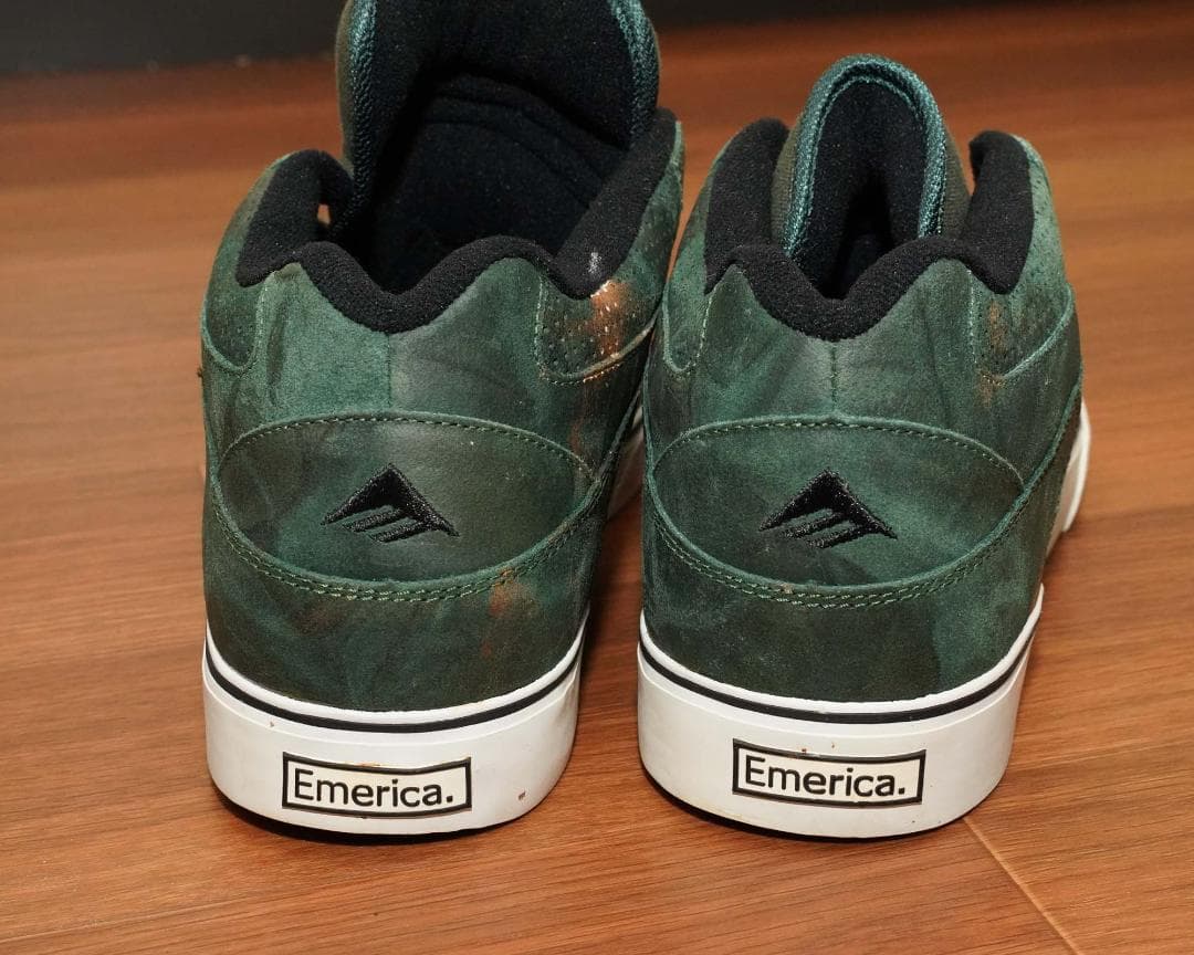emerica hsu グリーン　27cm　デッドストック　新品　サンプル