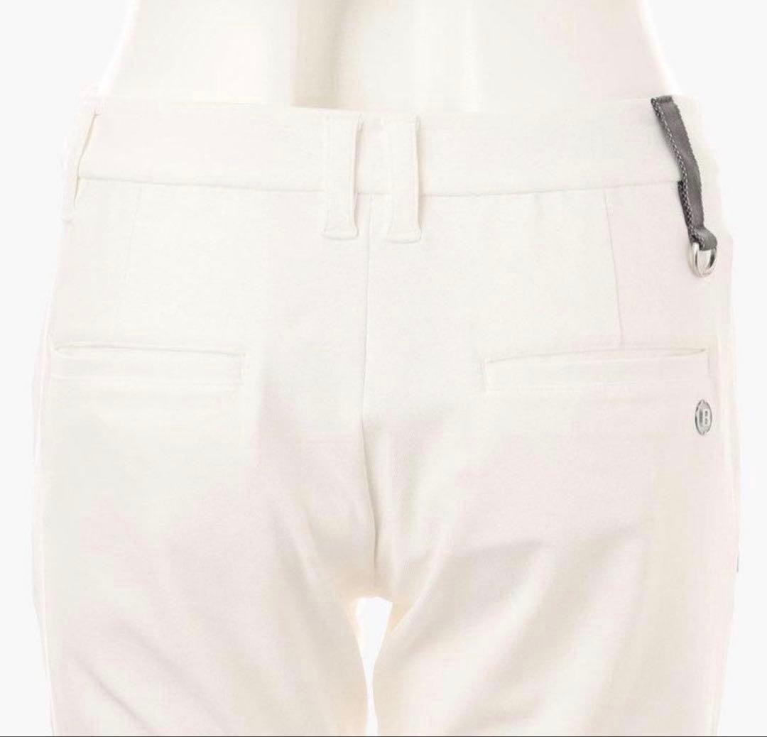 ラスト1点　定番　スリムパンツ　ホワイト　サイズM 春夏　ストレッチ　新品タグ付