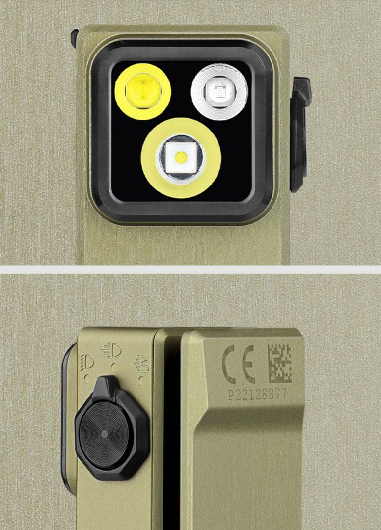 オーライト　olight Oclip Ultra OAL合金製 オリーブ