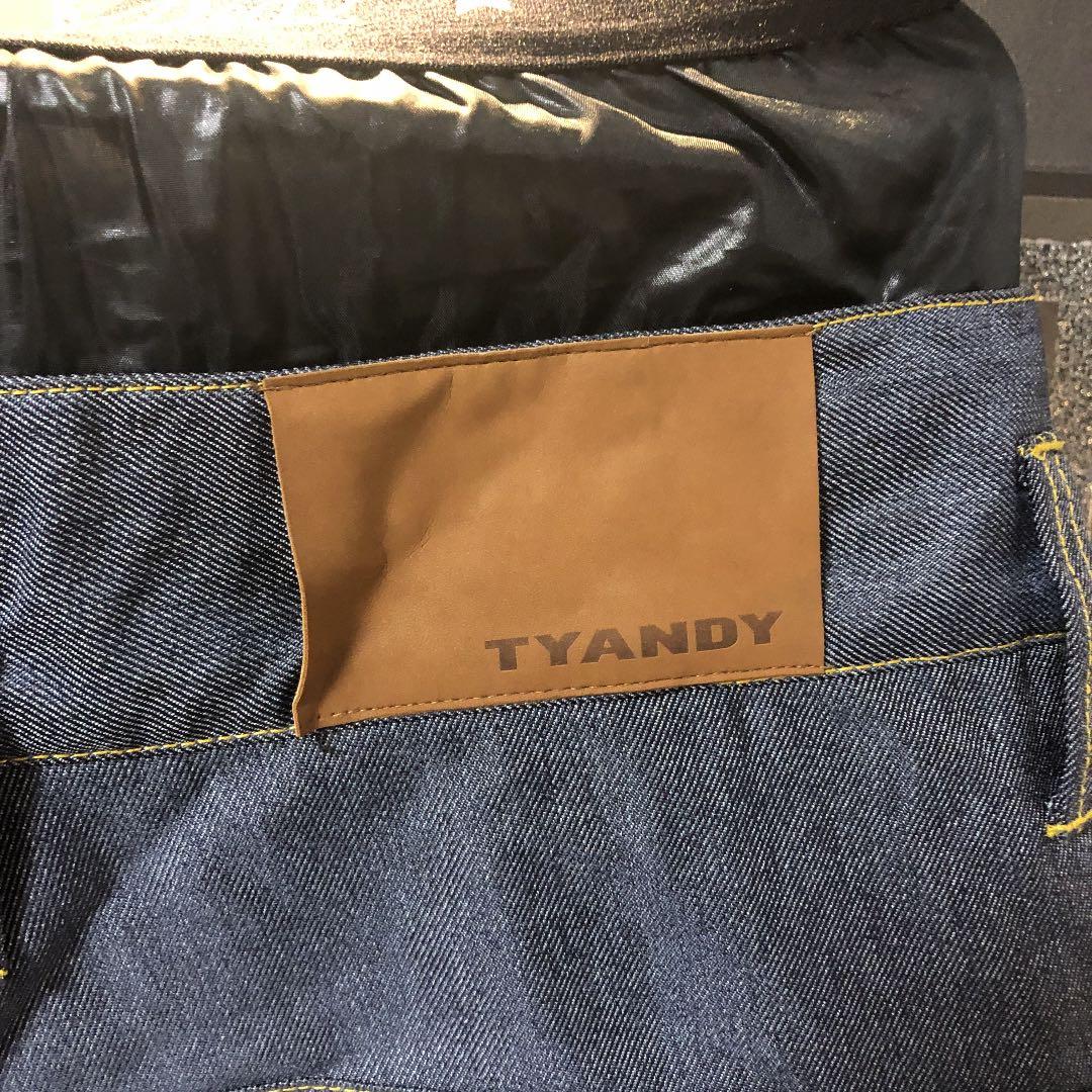 TYANDY 、ティーアンディー、スノーボードウエア、デニム ジーンズ パンツ