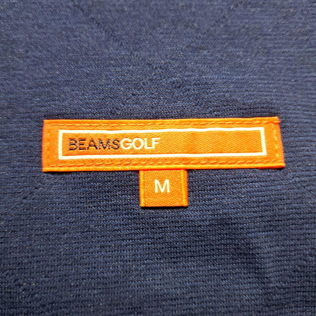 BEAMS GOLF メンズ キルティングベスト ネービー sizeM