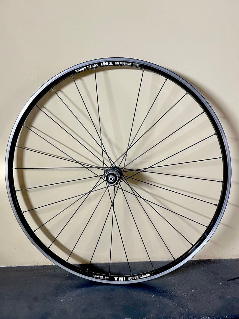 【TNI ハブ&リム使用】後輪700Cホイール！重量0.98kg