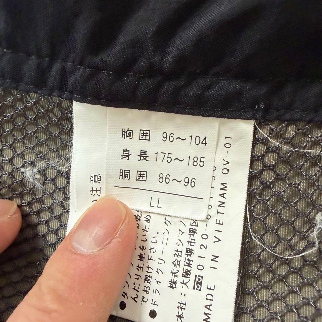 美品✨シマノ撥水フィッシングベスト サイズLL 海・渓流釣り VE-034G