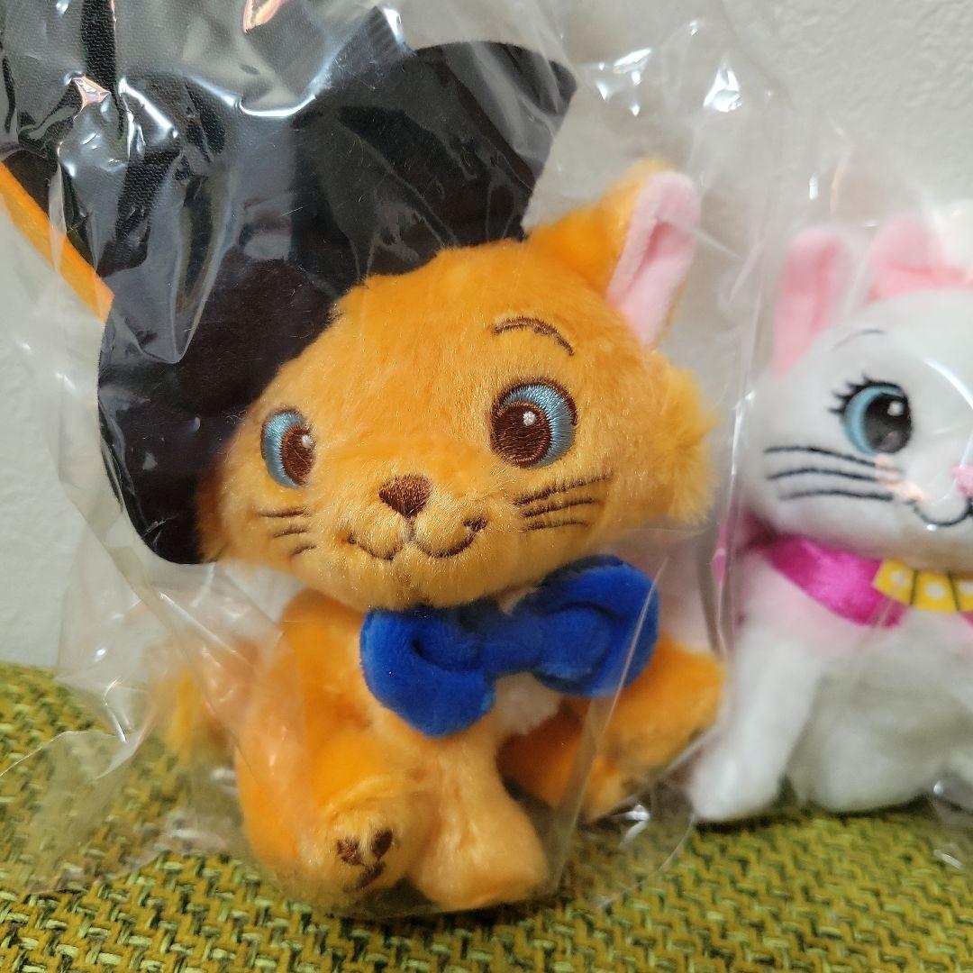 ディズニー　くじ　B賞　ぬいぐるみチャーム　マリー　ベルリオーズ　トゥルーズ